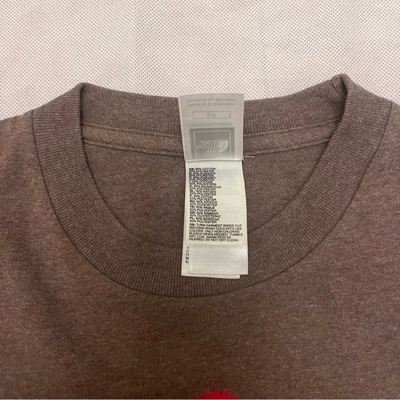 Brown T-Shirt with Pink Graphic - Picture 7 of 10